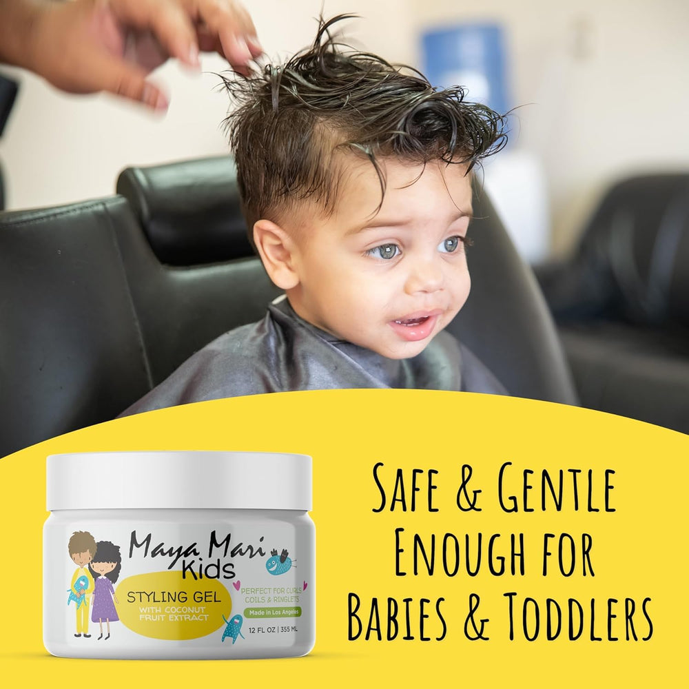 Gel coiffant MAYA MARI, tenue légère pour texture naturelle.