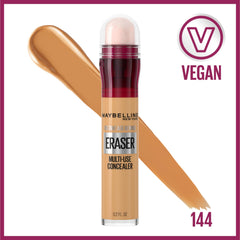Maybelline Age Rewind Concealer – flacon liquide, application fluide pour éclairer le regard.