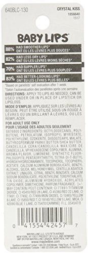Maybelline Baby Lips Crystal Balm application facile et hydratation durable.