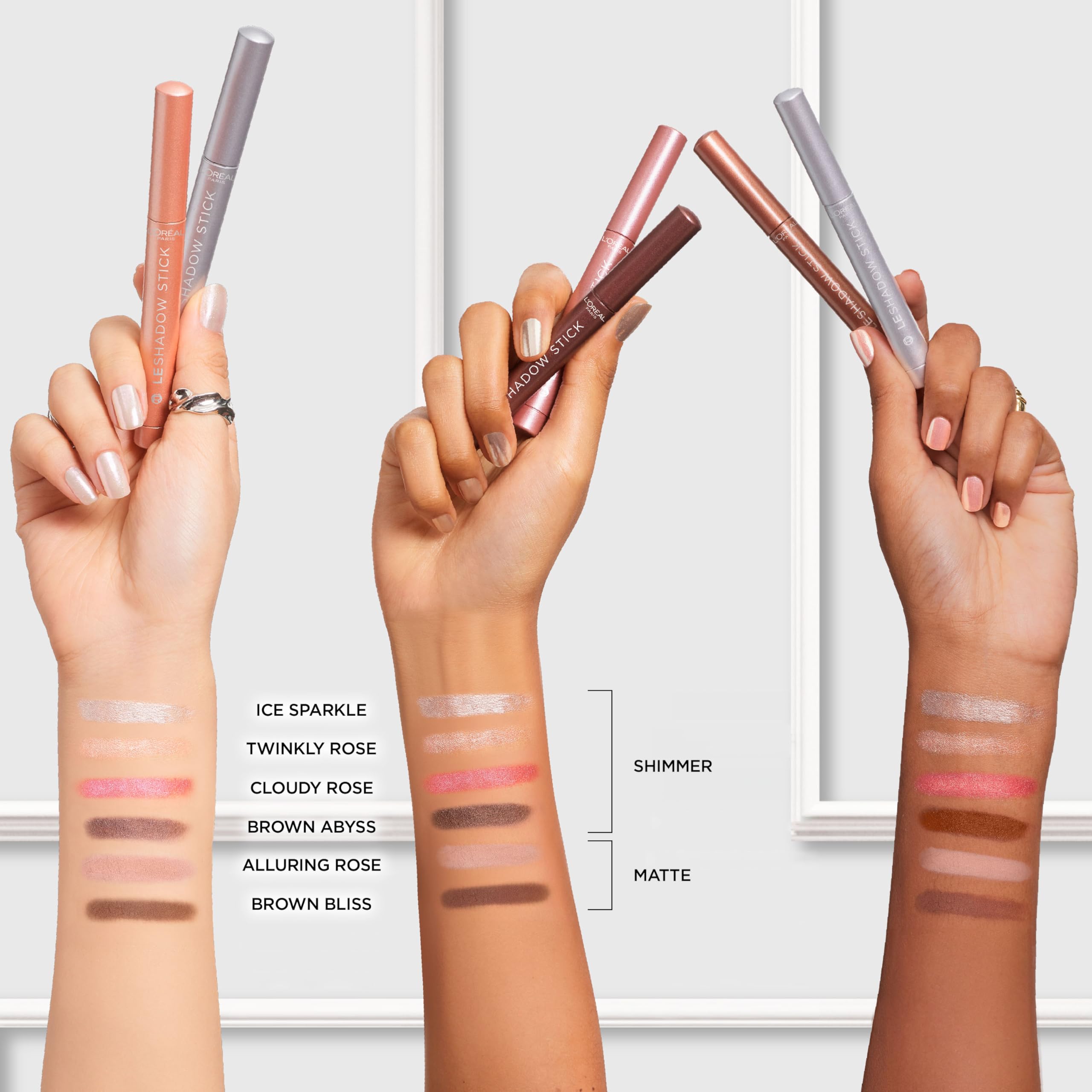 MAYBELLINE bâton ombres yeux crème, résistance au transfert pour une tenue toute la journée.