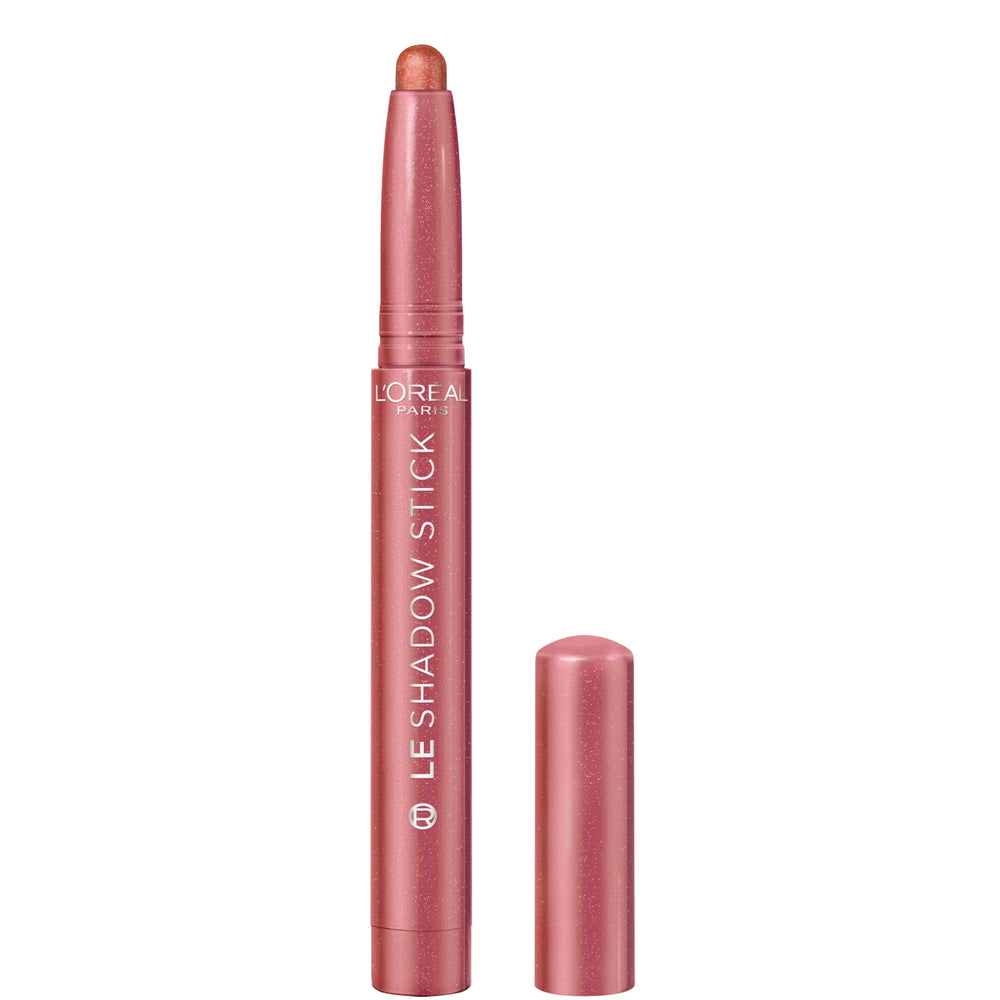 MAYBELLINE bâton ombres yeux crème, teinte nude matte, glisse et fini homogène.