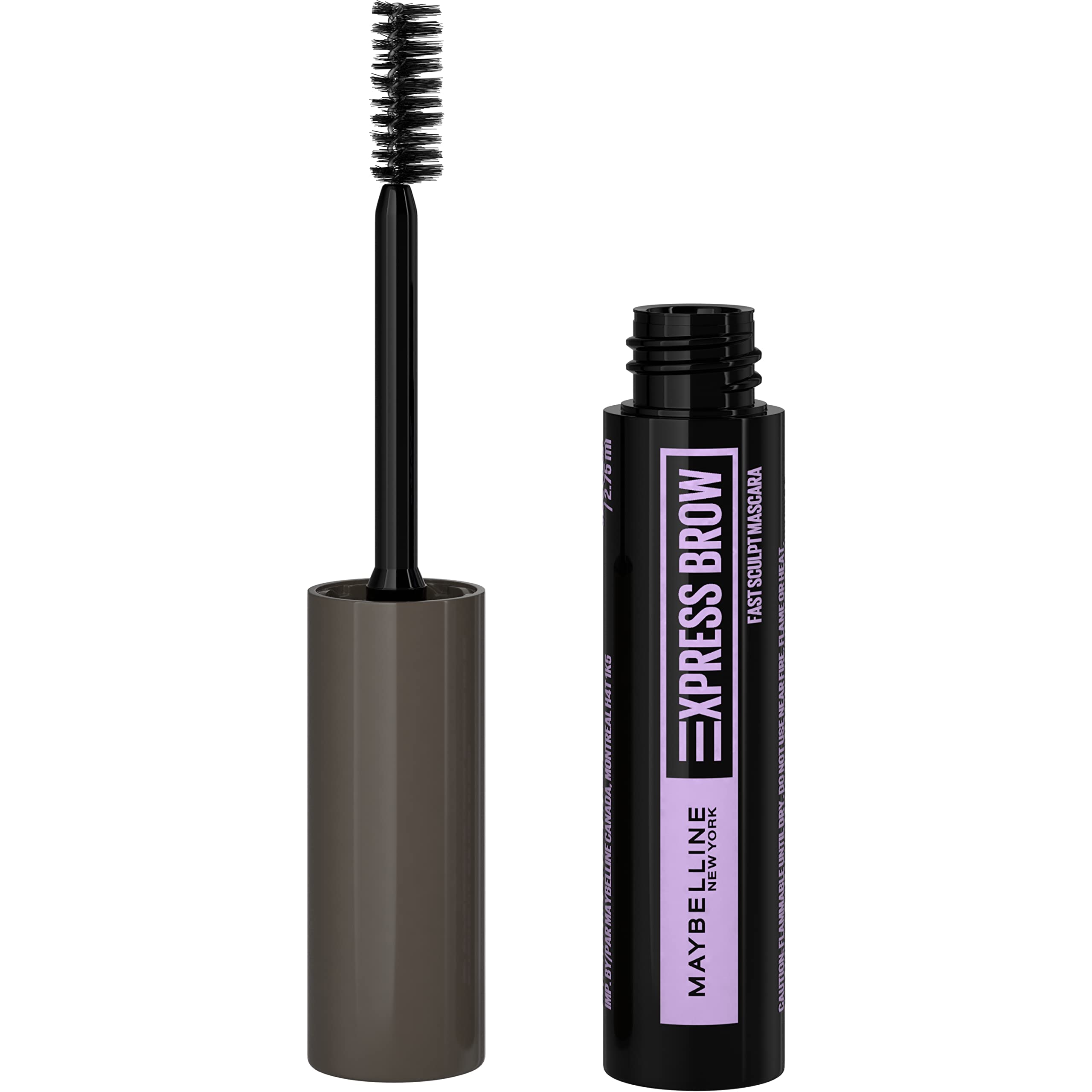 Maybelline Brow Fast Sculpt emballage du produit, prêt à l’emploi.