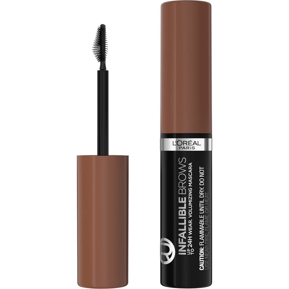 Maybelline Brow Mascara 24h, volume durable pour sourcils plus fournis.