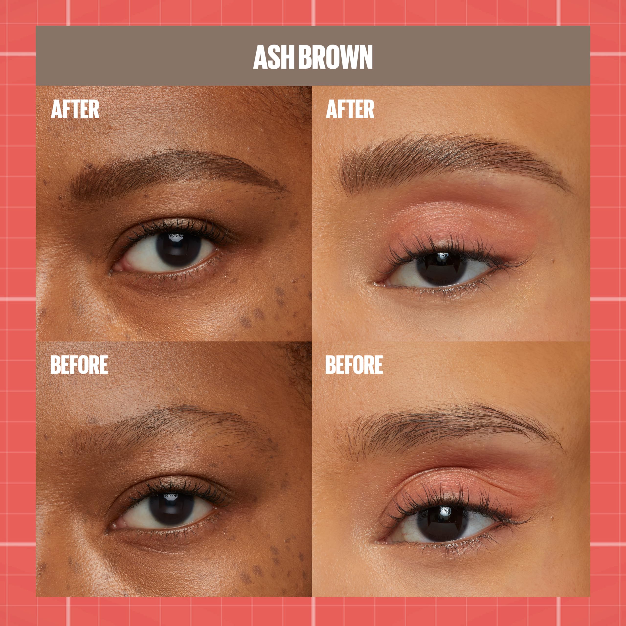 Maybelline Build-A-Brow nuance ash brown sur sourcils