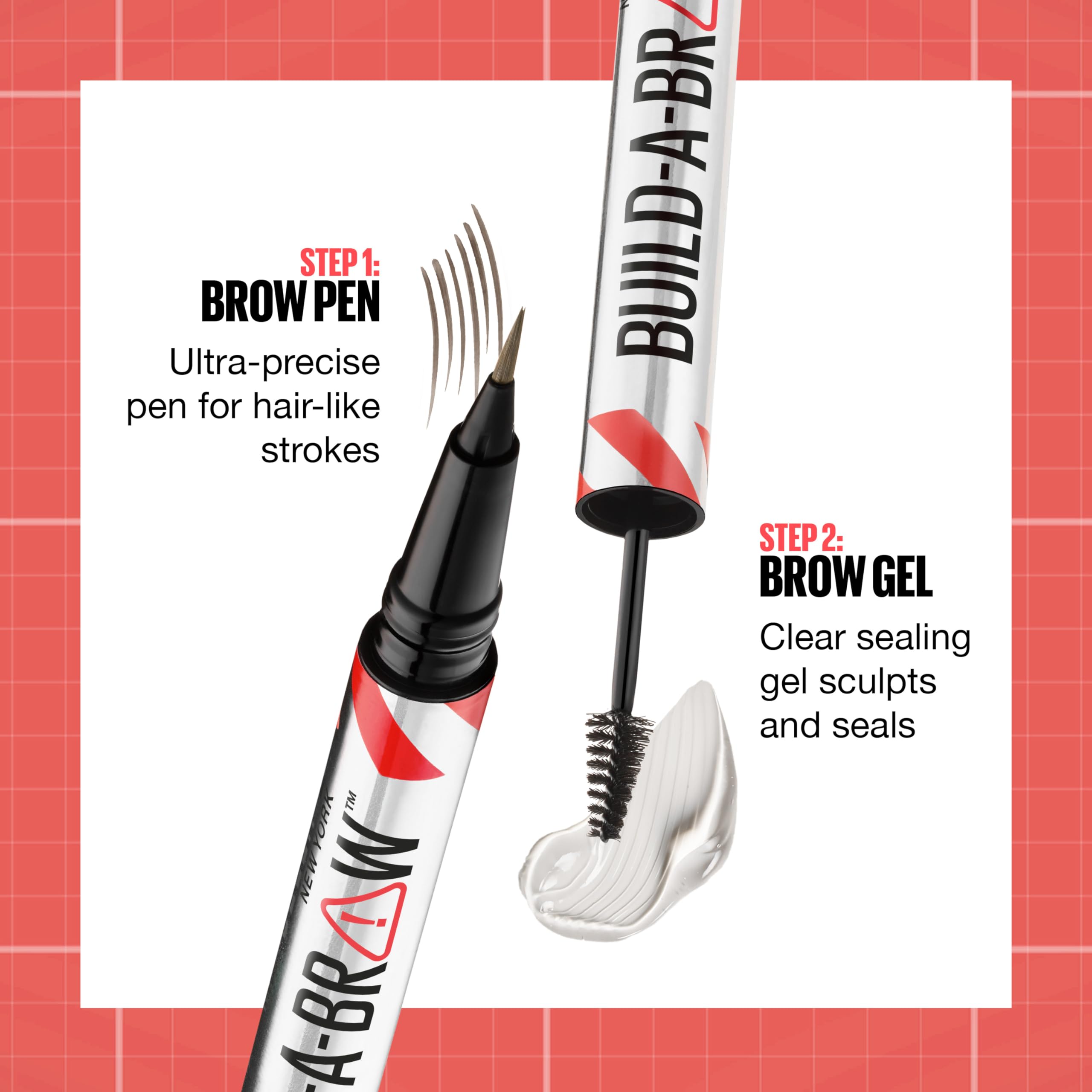 Maybelline Build-A-Brow traits ultra précis imitant poils