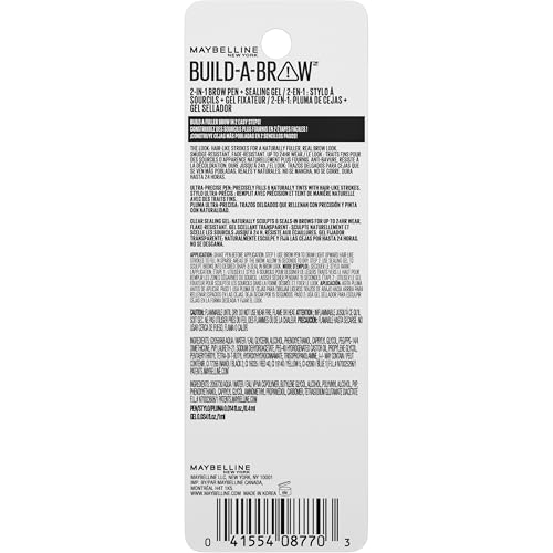Maybelline Build-A-Brow vegan formula supports cruelty-free beauty.