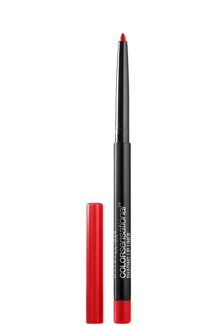 Maybelline Color Sensational Lip Liner Very Cherry, embout autoaffûté pour contours nets et précis