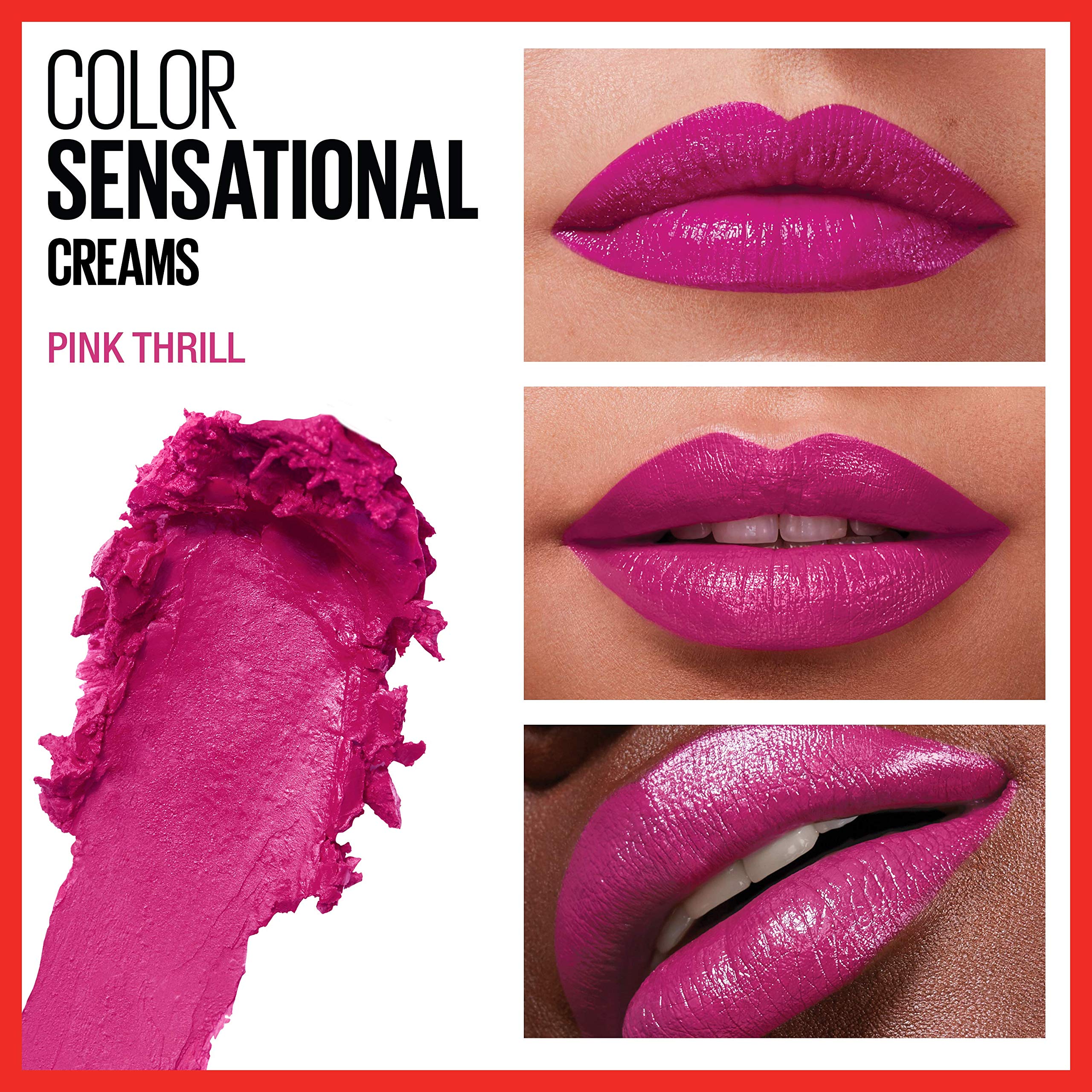 Maybelline Color Sensational rose pale: teinte subtile pour un look naturel