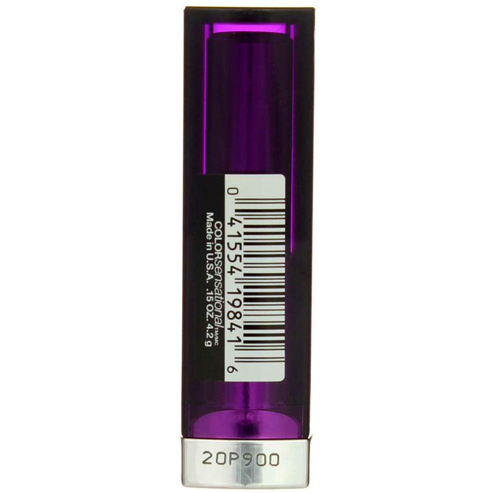 Échantillons de teintes MAYBELLINE ColorSensational Plum Perfect sur peau pour tester le rendu.