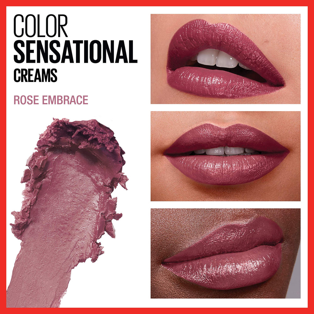 Maybelline Color Sensational Rose Douce, nuance rose pour un look frais