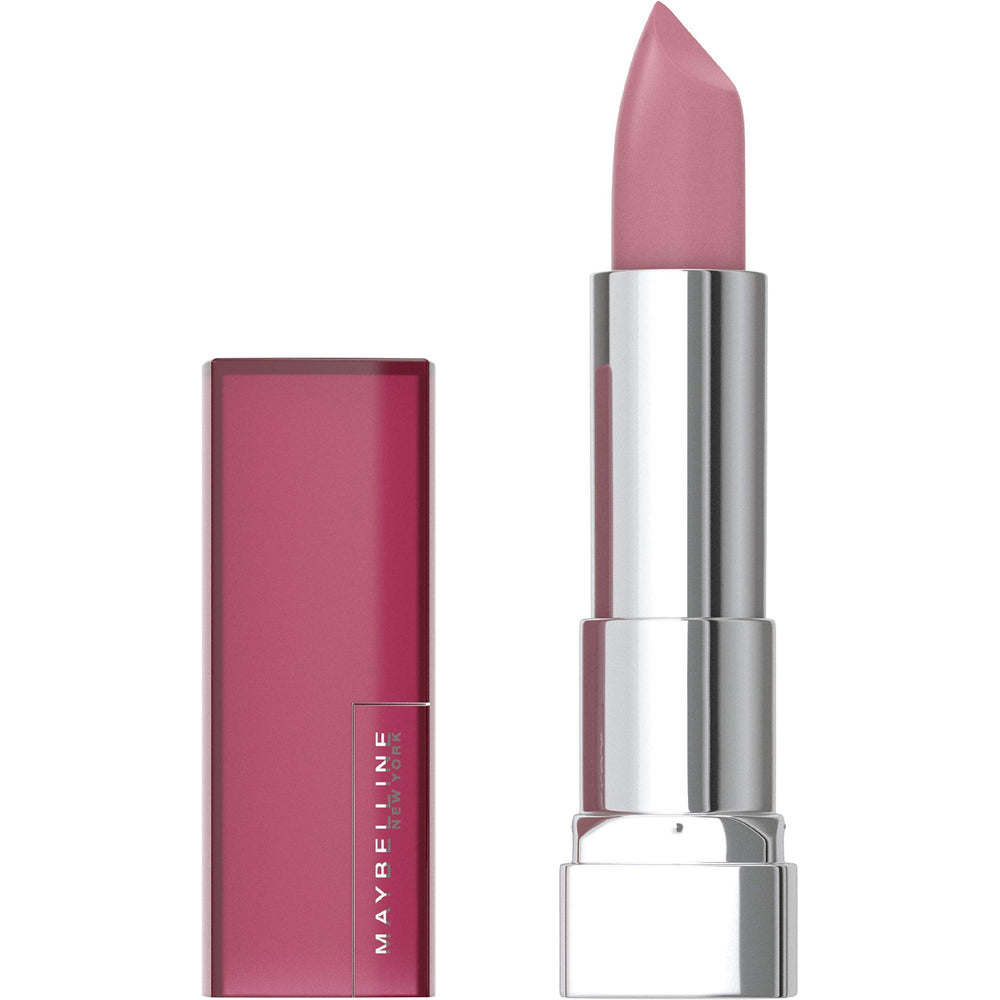 Maybelline Color Sensational rouge à lèvres – rouge matte, couleur audacieuse et longue tenue.