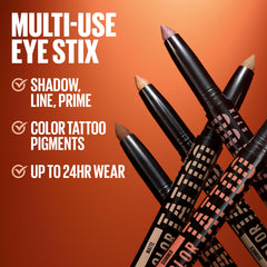 Maybelline Color Tattoo Eye Stix ombre metallisee or pour un effet lumineux