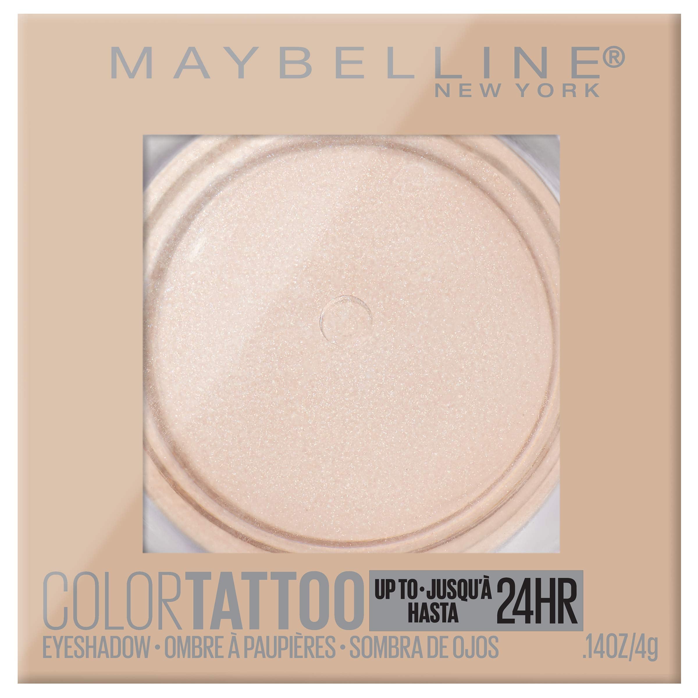 Maybelline Color Tattoo Front Runner : pot-crème prêt à l’emploi pour un regard durable.