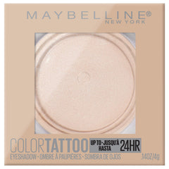 Maybelline Color Tattoo Front Runner : pot-crème prêt à l’emploi pour un regard durable.