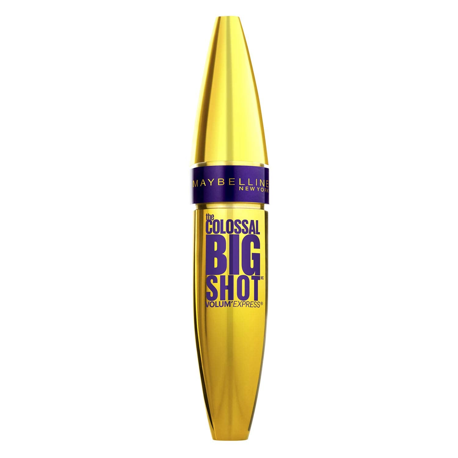 Maybelline Colossal Big Shot, brosse ondulée pour volume immédiat des cils.