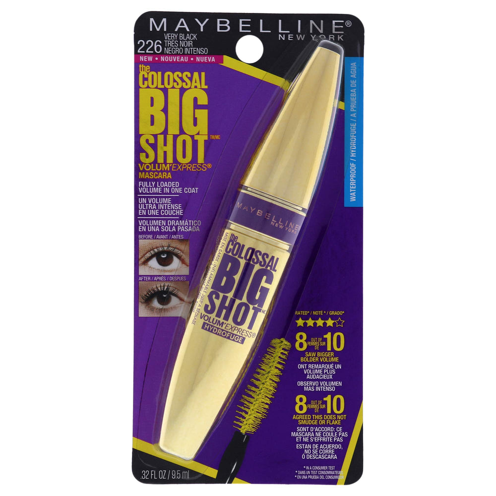 Maybelline Colossal Big Shot : brosse ondulée pour volume instantané des cils.