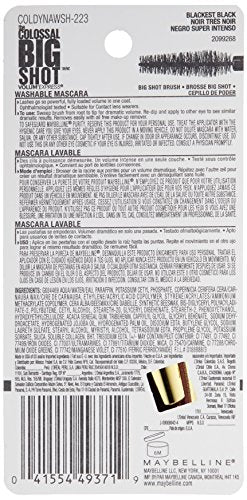 Maybelline Colossal Big Shot, formule collagène pour une épaisseur visible.