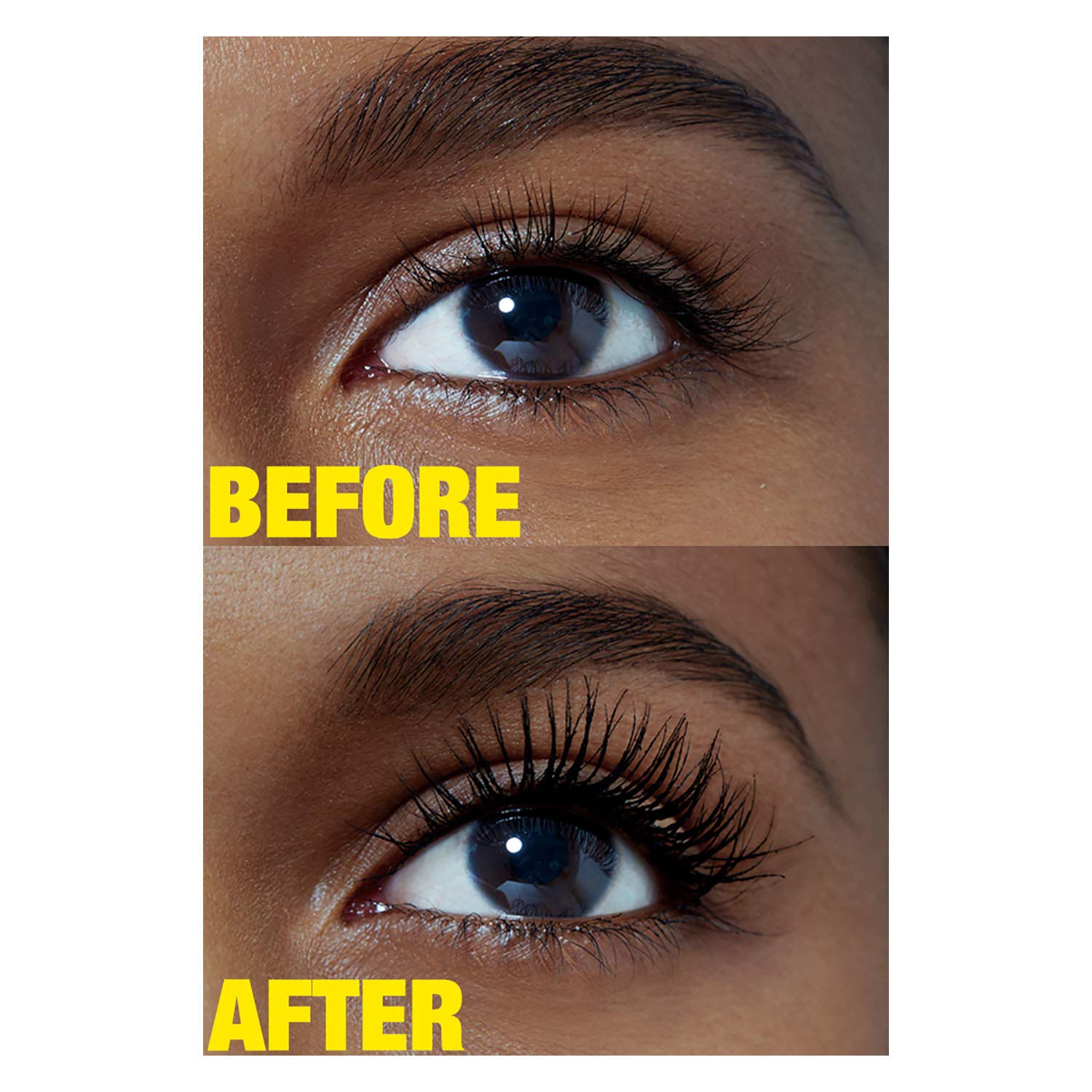 Maybelline Colossal Big Shot, noir profond pour un regard marquant.