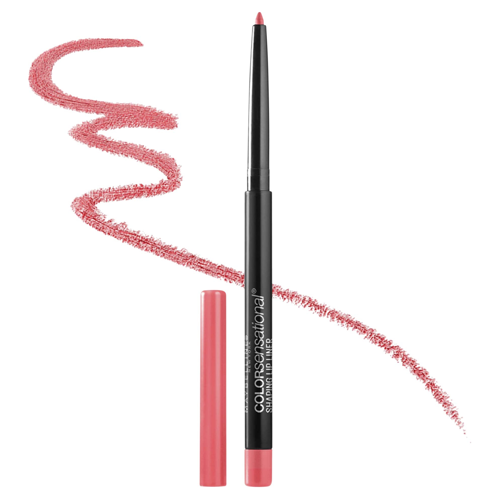 Maybelline crayon contour lèvres crème Rose Corail pour une définition nette et sans bavures.