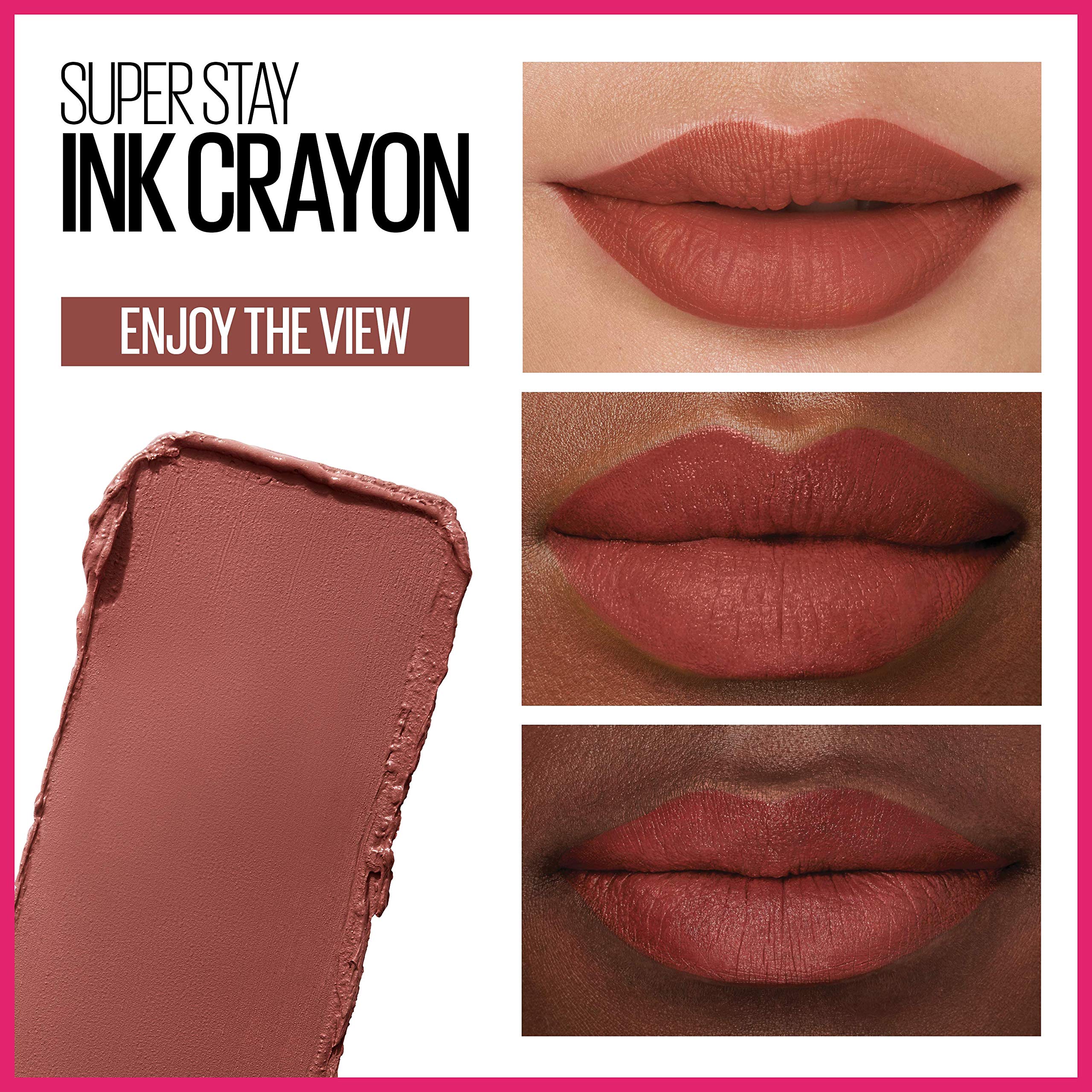 Teinte Rouge brun Profiter de la vue pour un look sophistiqué