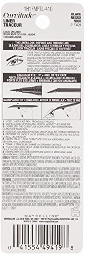 Maybelline Curvitude Liner, suivi de la courbe des cils pour un look net