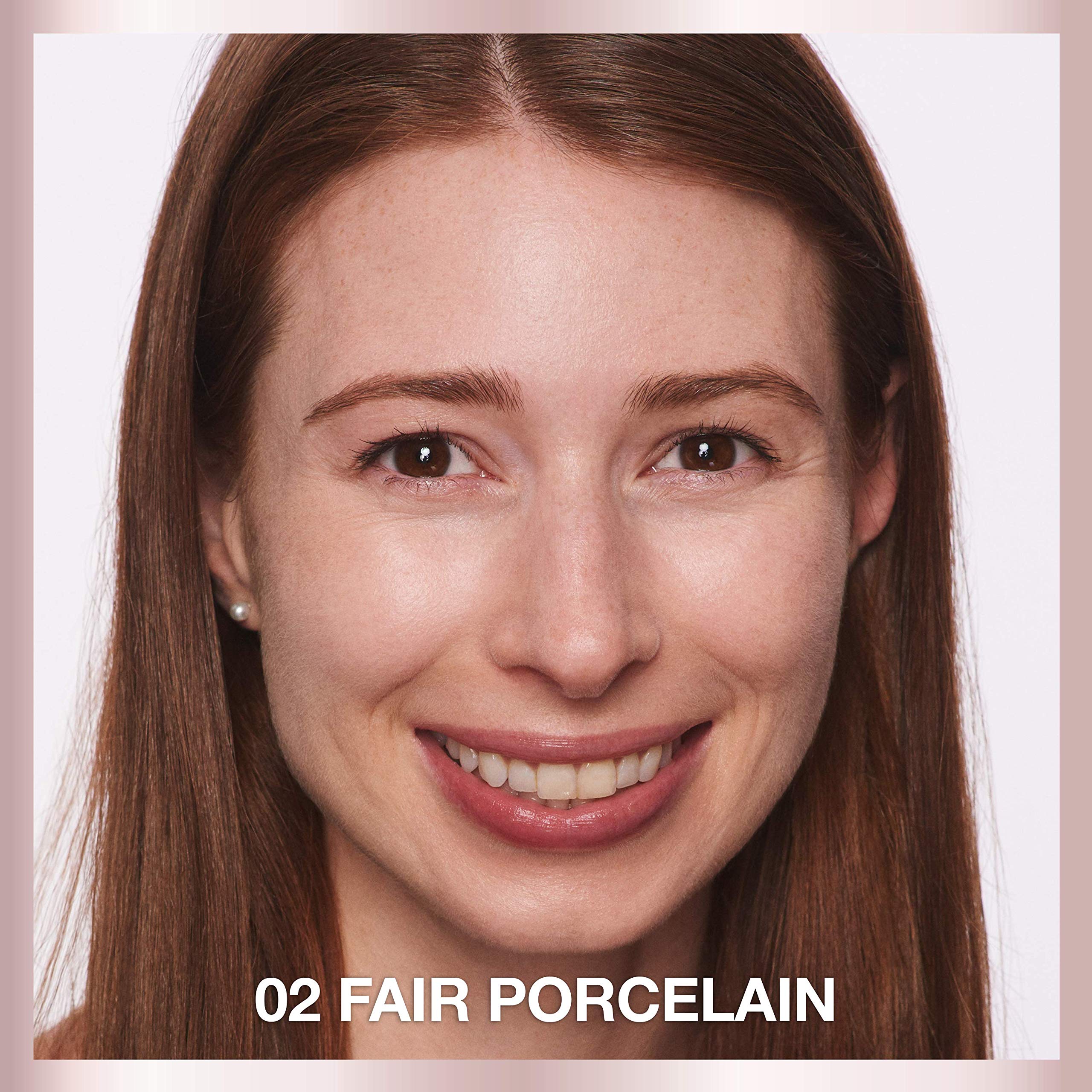 Palette de 20 teintes incluant Porcelaine pour matcher le teint.