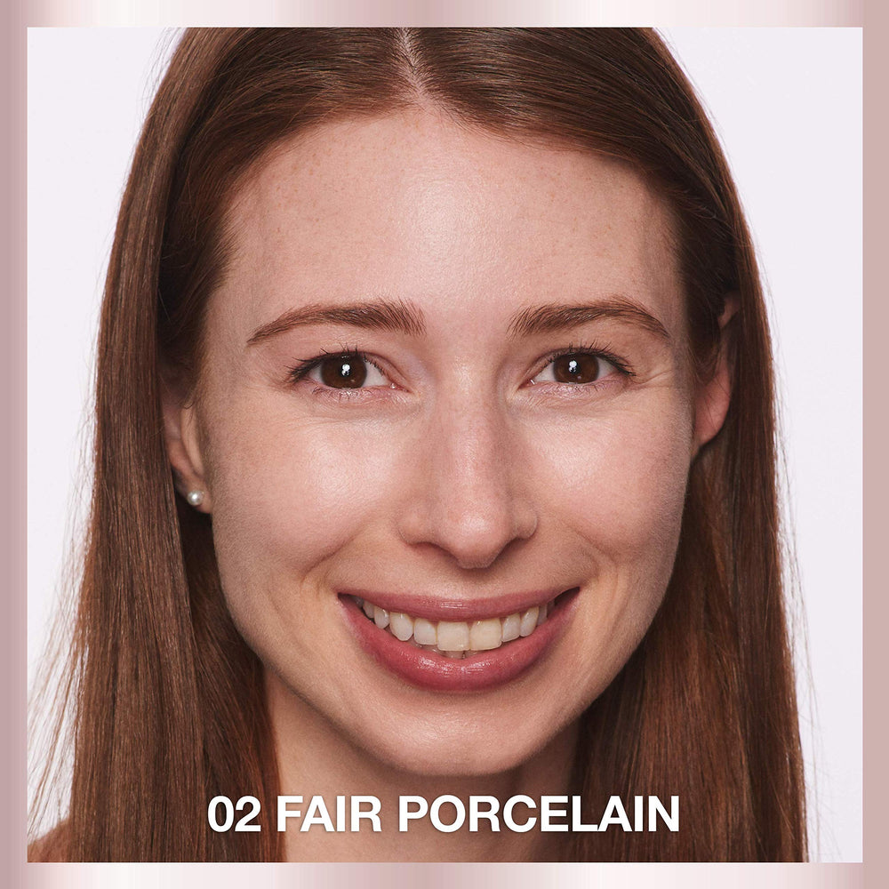 Palette de 20 teintes incluant Porcelaine pour matcher le teint.