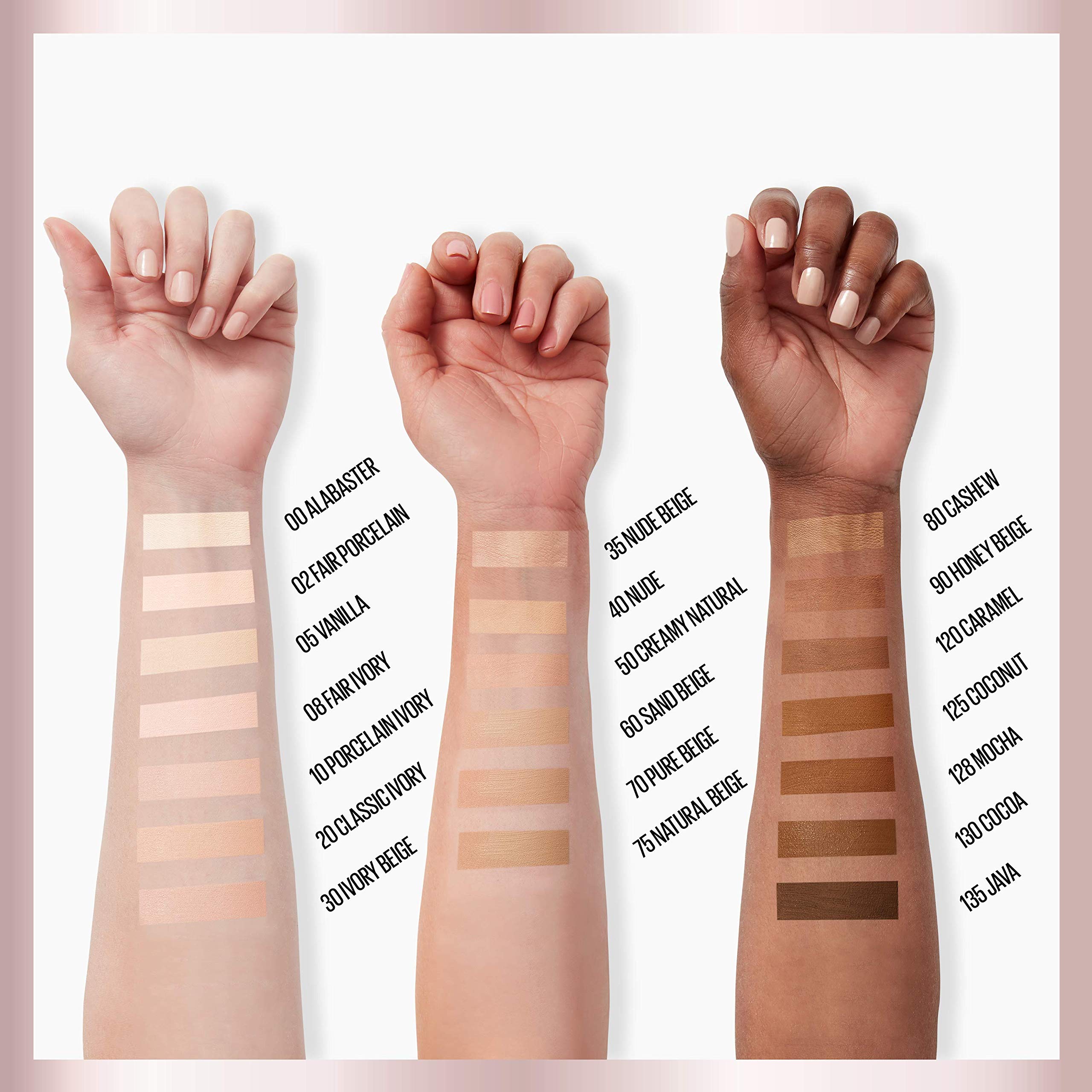 Maybelline Dream Radiant – emballage élégant et pratique pour la routine beauté.