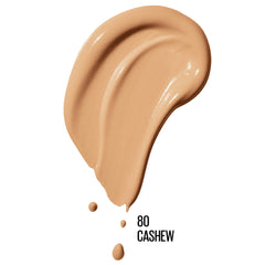 Maybelline Dream Radiant Liquid – swatch Cashew, couvrance moyenne modulable.