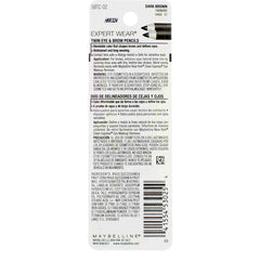 MAYBELLINE crayon-sourcils doux, rendu naturel et contrôle facile.