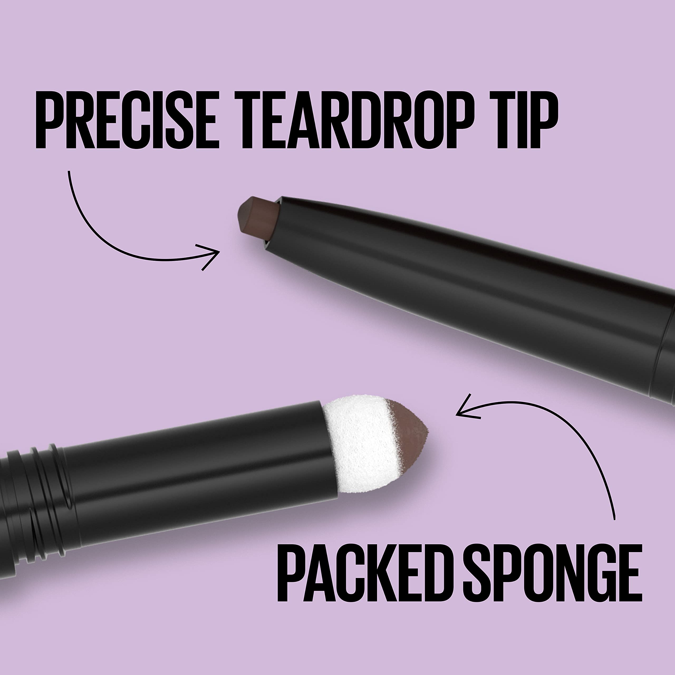 MAYBELLINE Express Brow, application facile pour un fini naturel.