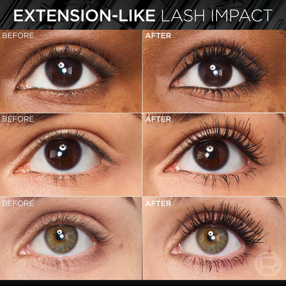 Maybelline Extensionist Mascara, lift des cils 5 mm pour un regard élargi