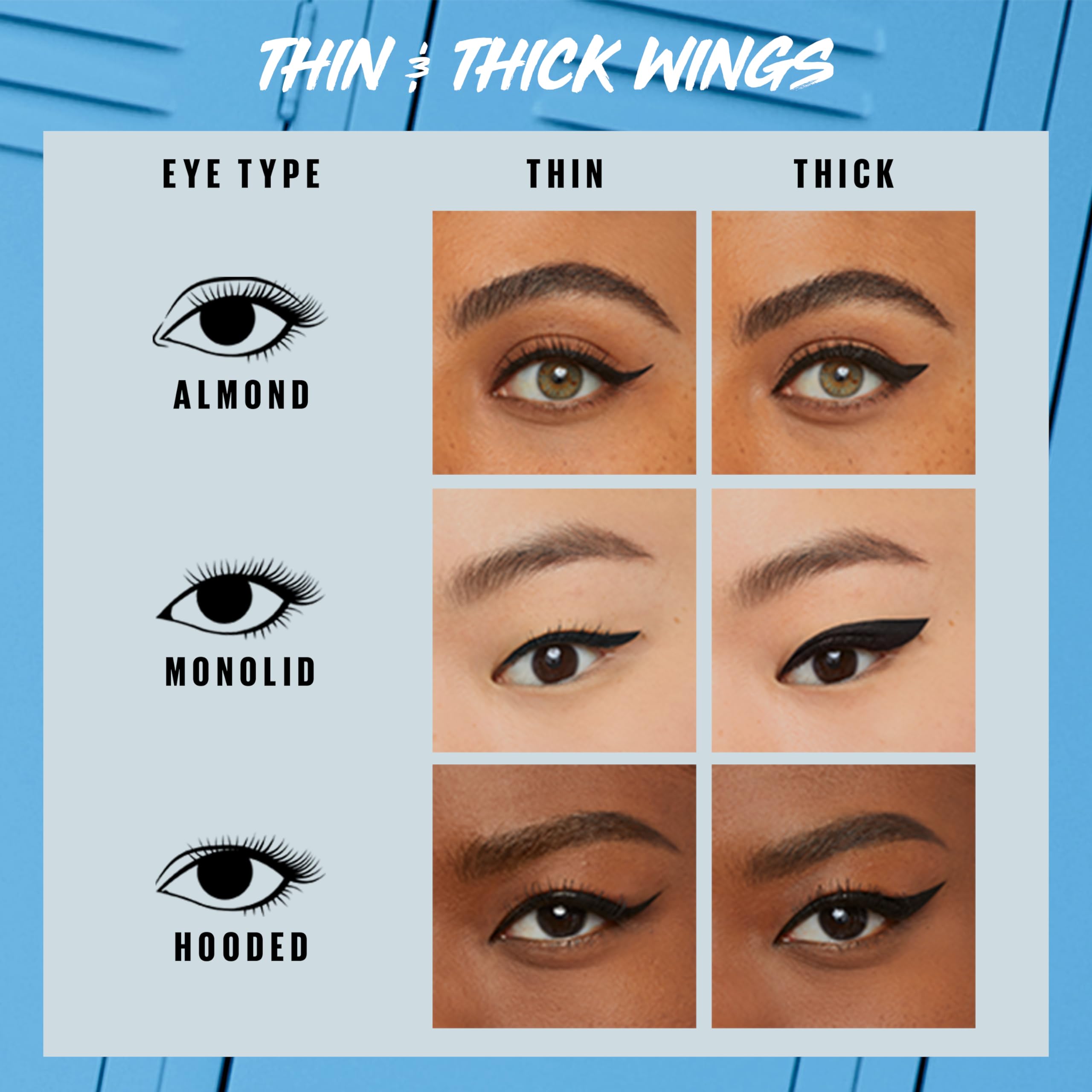MAYBELLINE Eyestudio Master Precise, teinte brun pour un look doux et naturel.