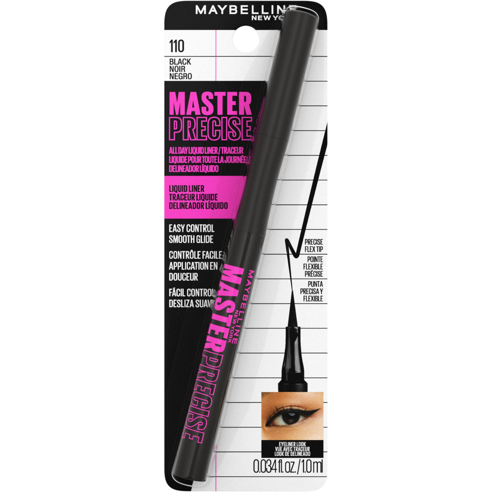 MAYBELLINE Eyestudio Master Precise, teinte émeraude pour accentuation audacieuse des yeux.