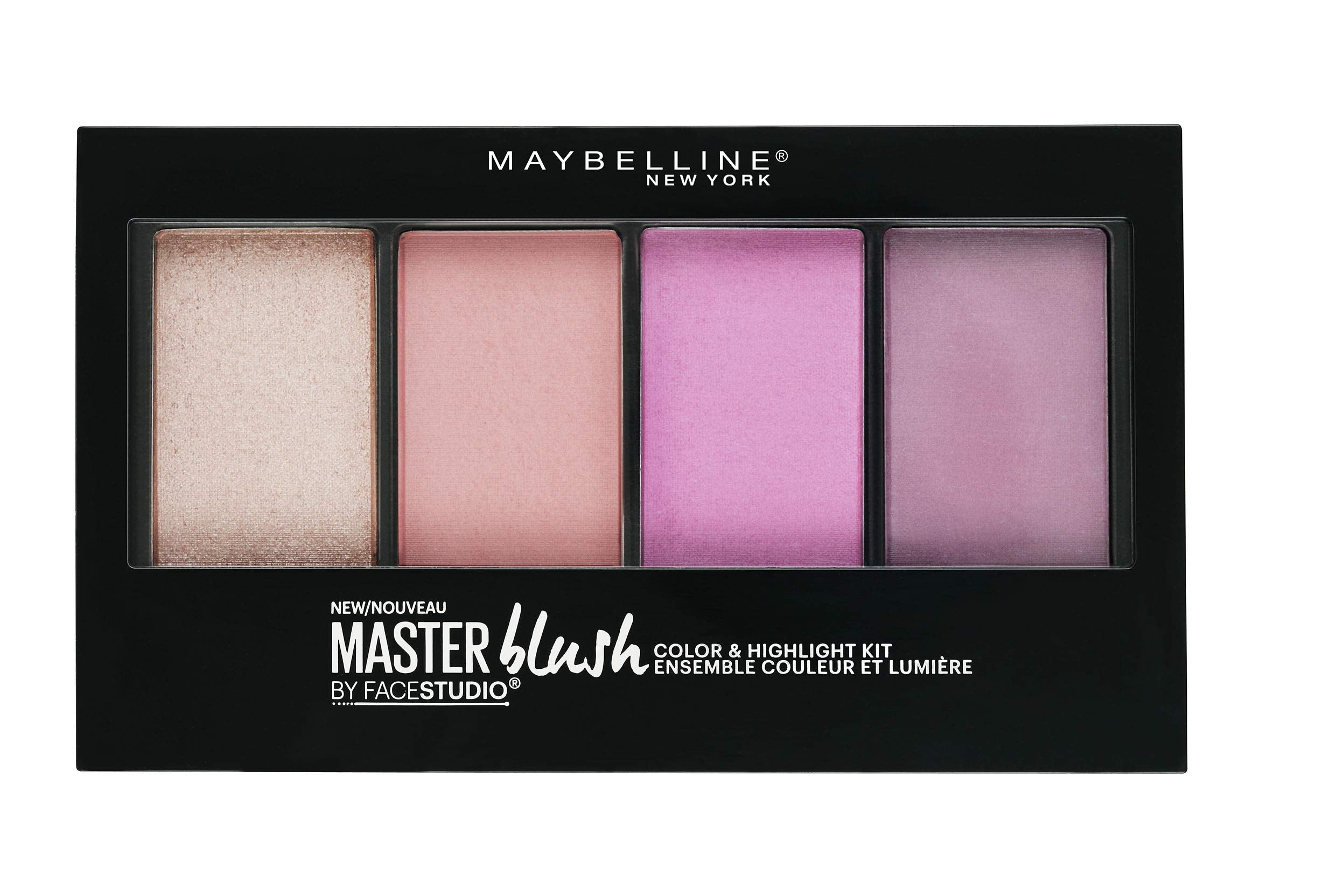 Palette Maybelline Facestudio Master Blush pour pommettes éclatantes et personnalisables.