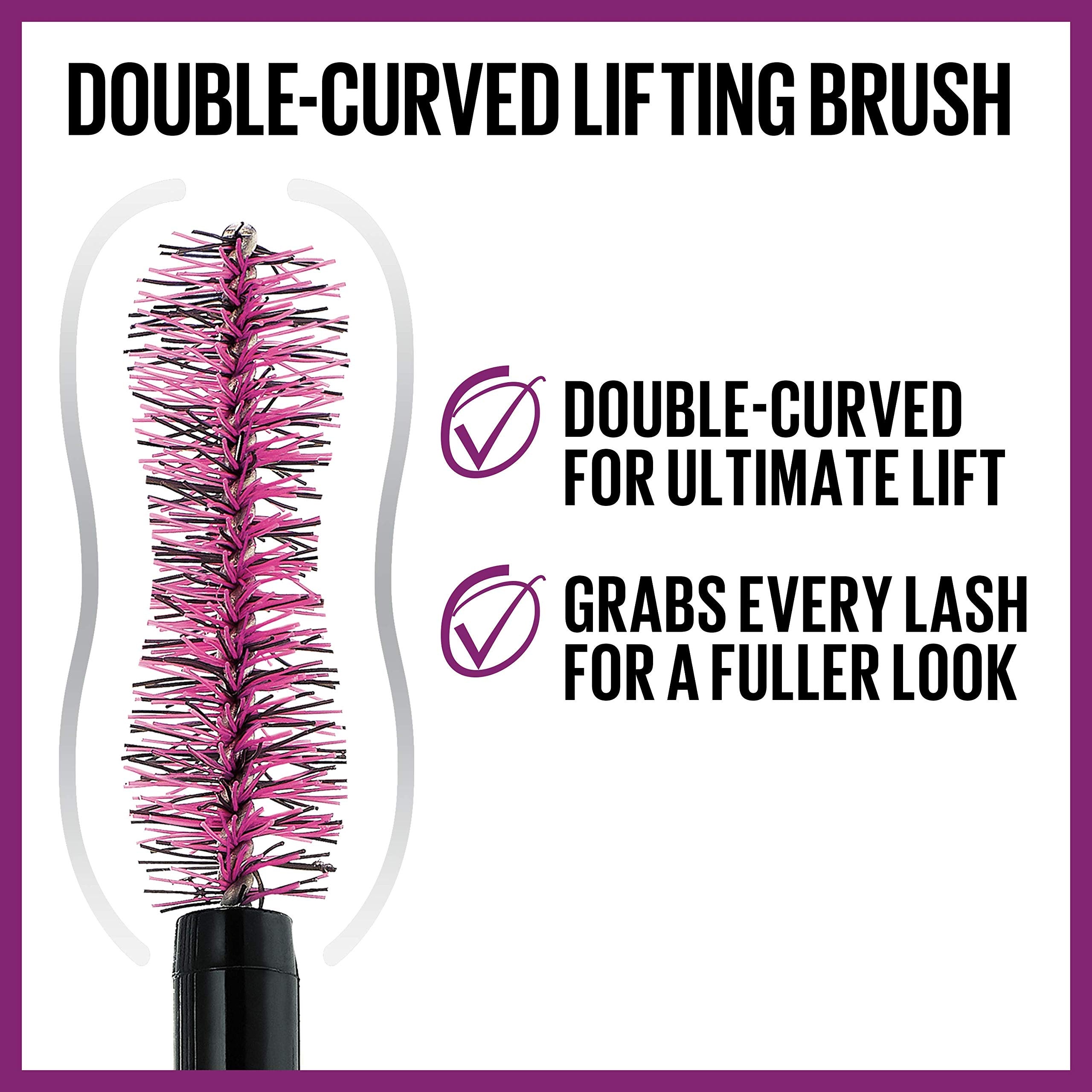 MAYBELLINE Falsies Lift Mascara – fibres infusées offrant longueur et densité sans paquets