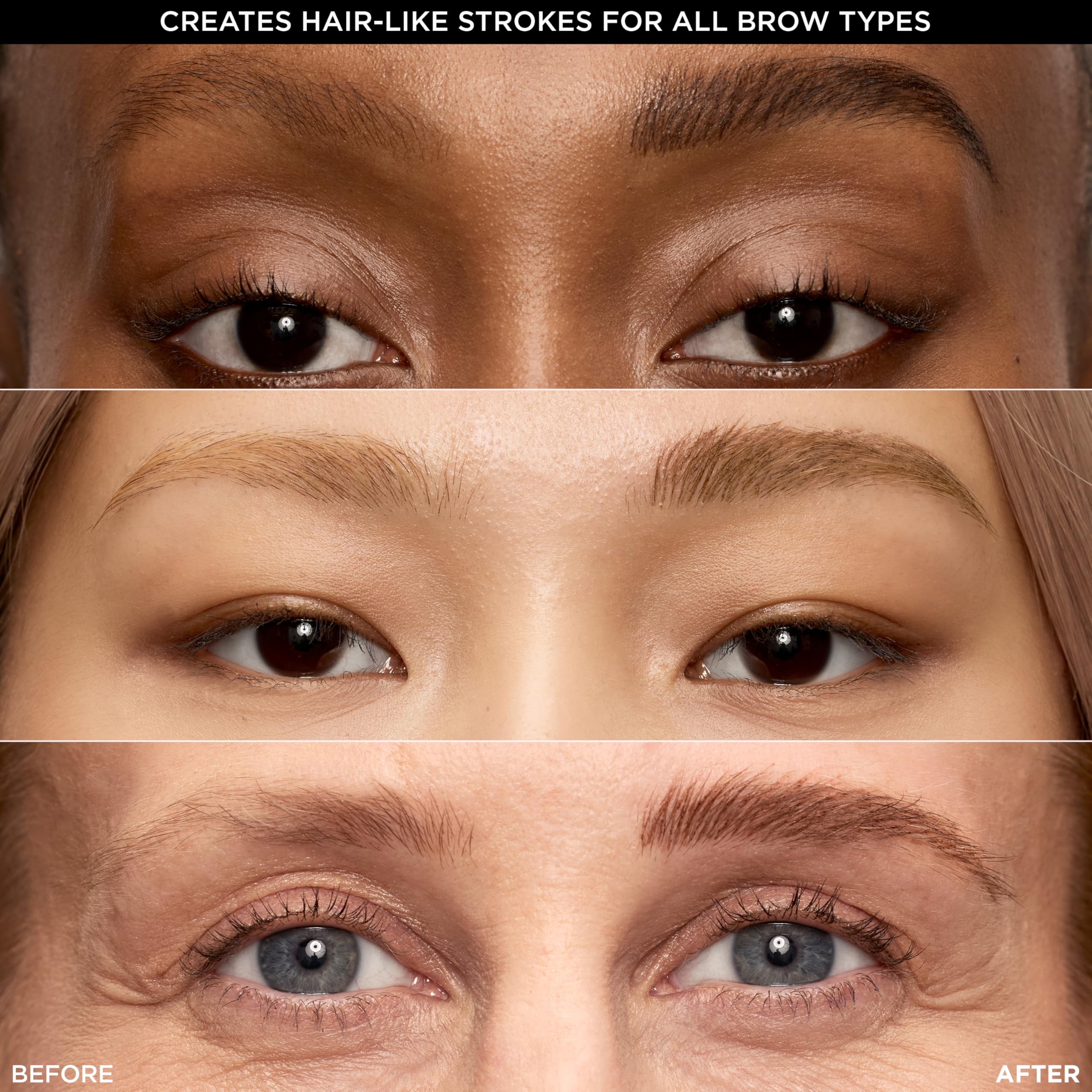 Formule résistante à l’eau et à la chaleur sur MAYBELLINE Faux Brow.