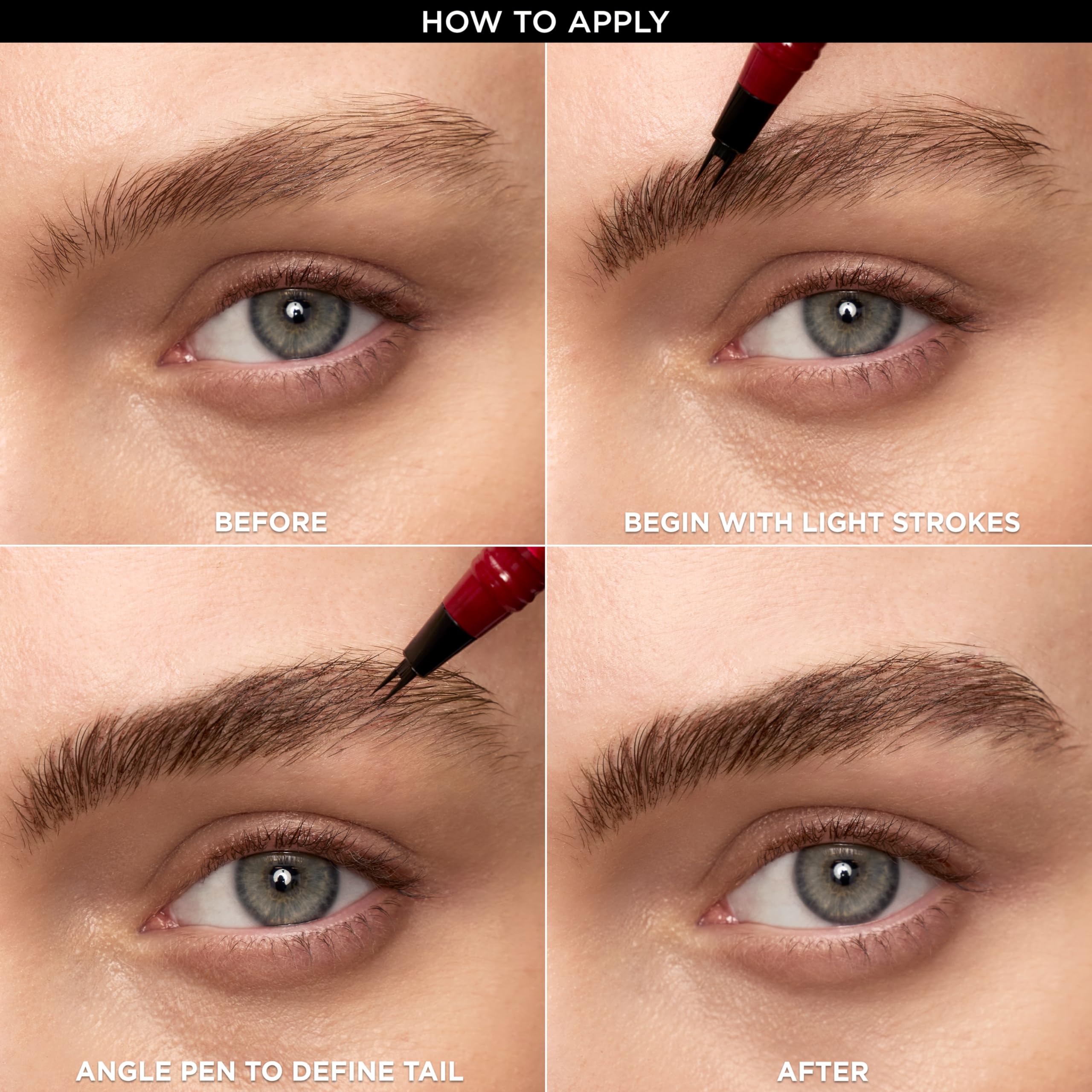 MAYBELLINE Faux Brow volume naturel qui épaissit subtilement les sourcils