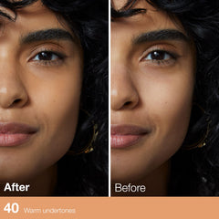 Teinte Caramel Maybelline Fit Me adaptée aux teints médium.