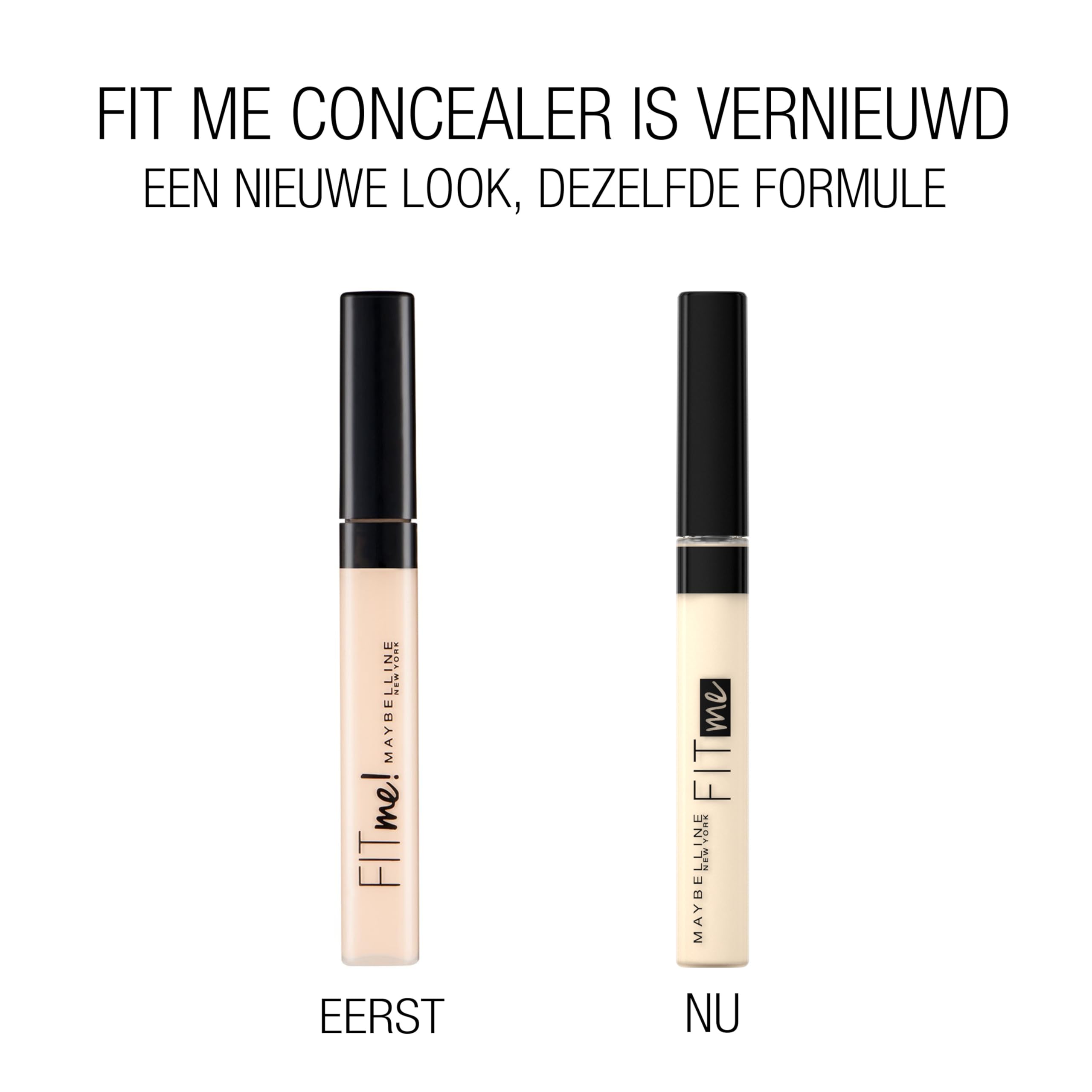 Maybelline Fit Me Concealer texture légère prête à être appliquée.
