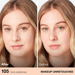 Maybelline Fit Me Dewy Smooth teinte naturelle pour peau normale à sèche.