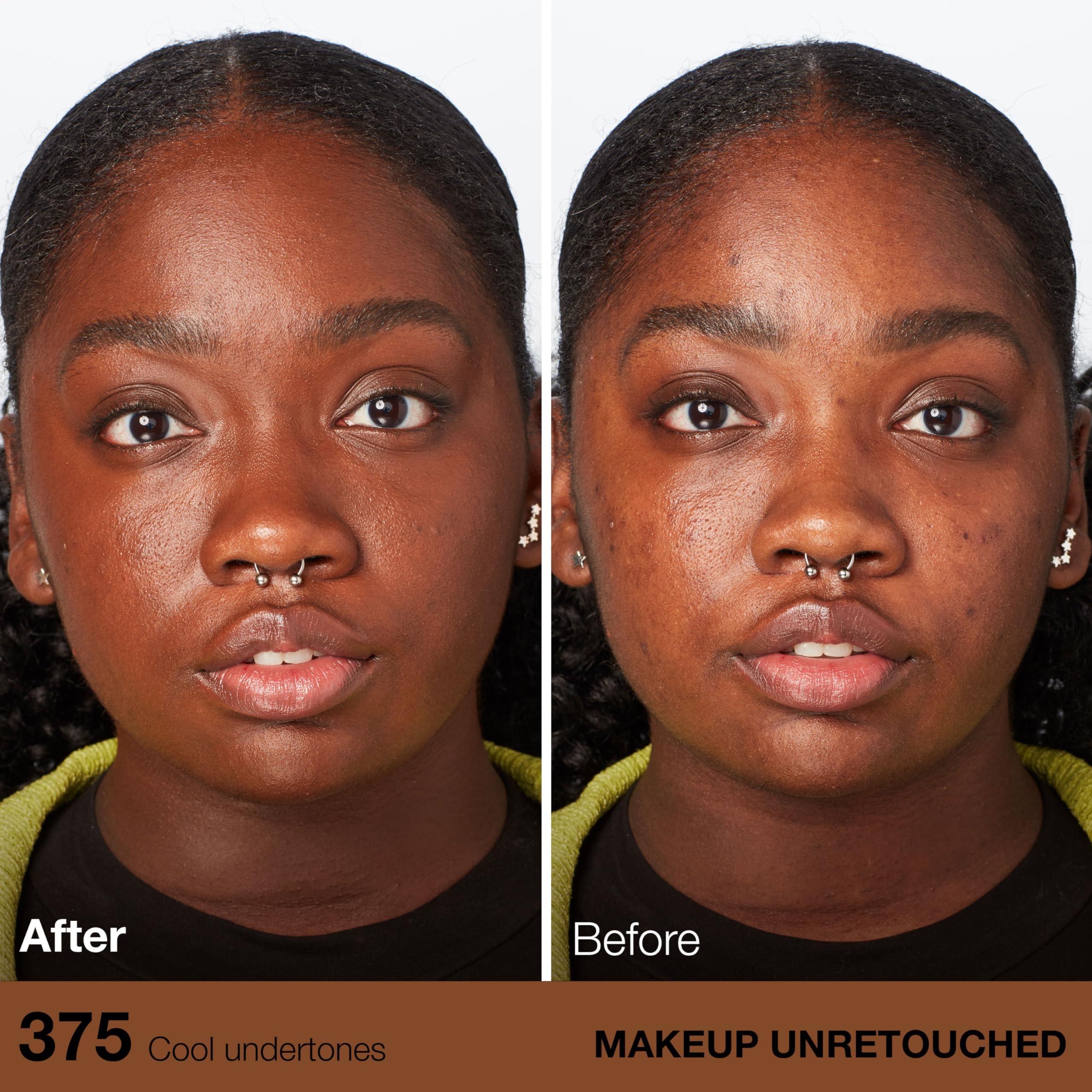 Maybelline Fit Me Dewy + Smooth gamme teintes adaptée à tous les teints.