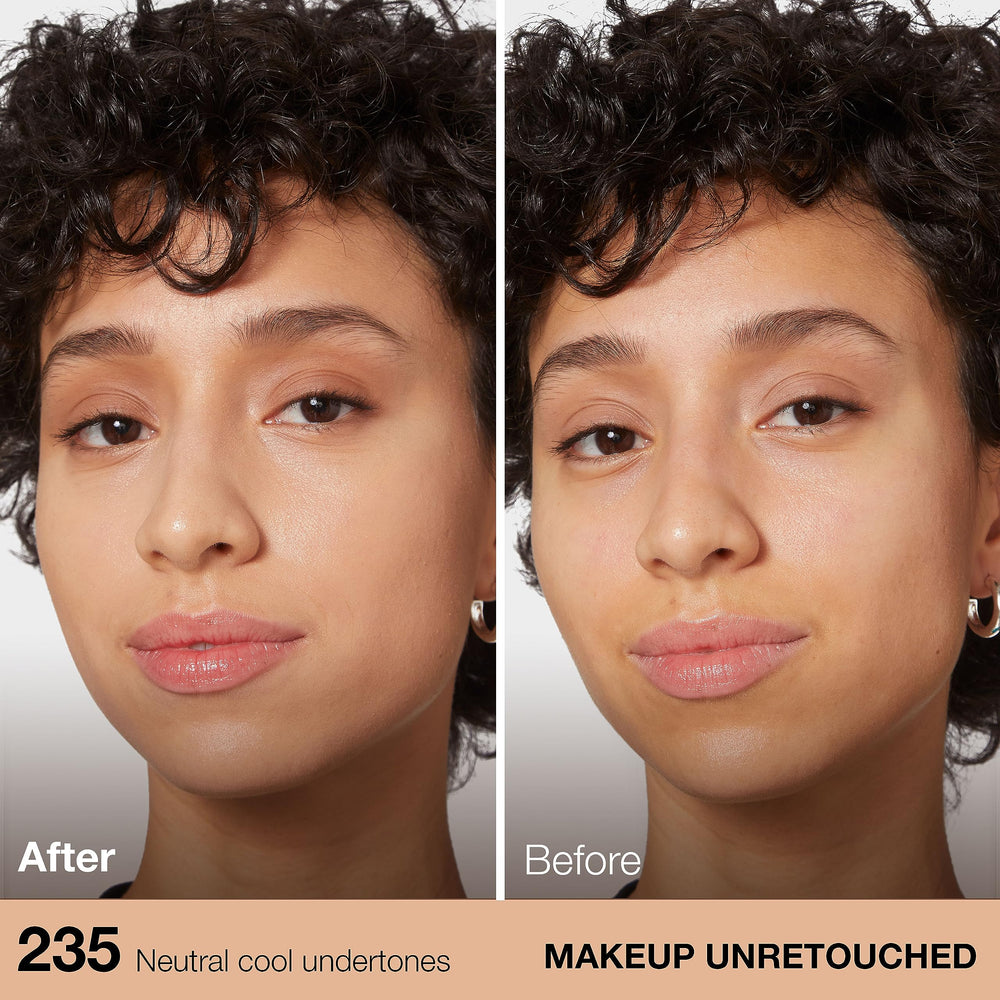 Fini mat et peau plus lisse après application