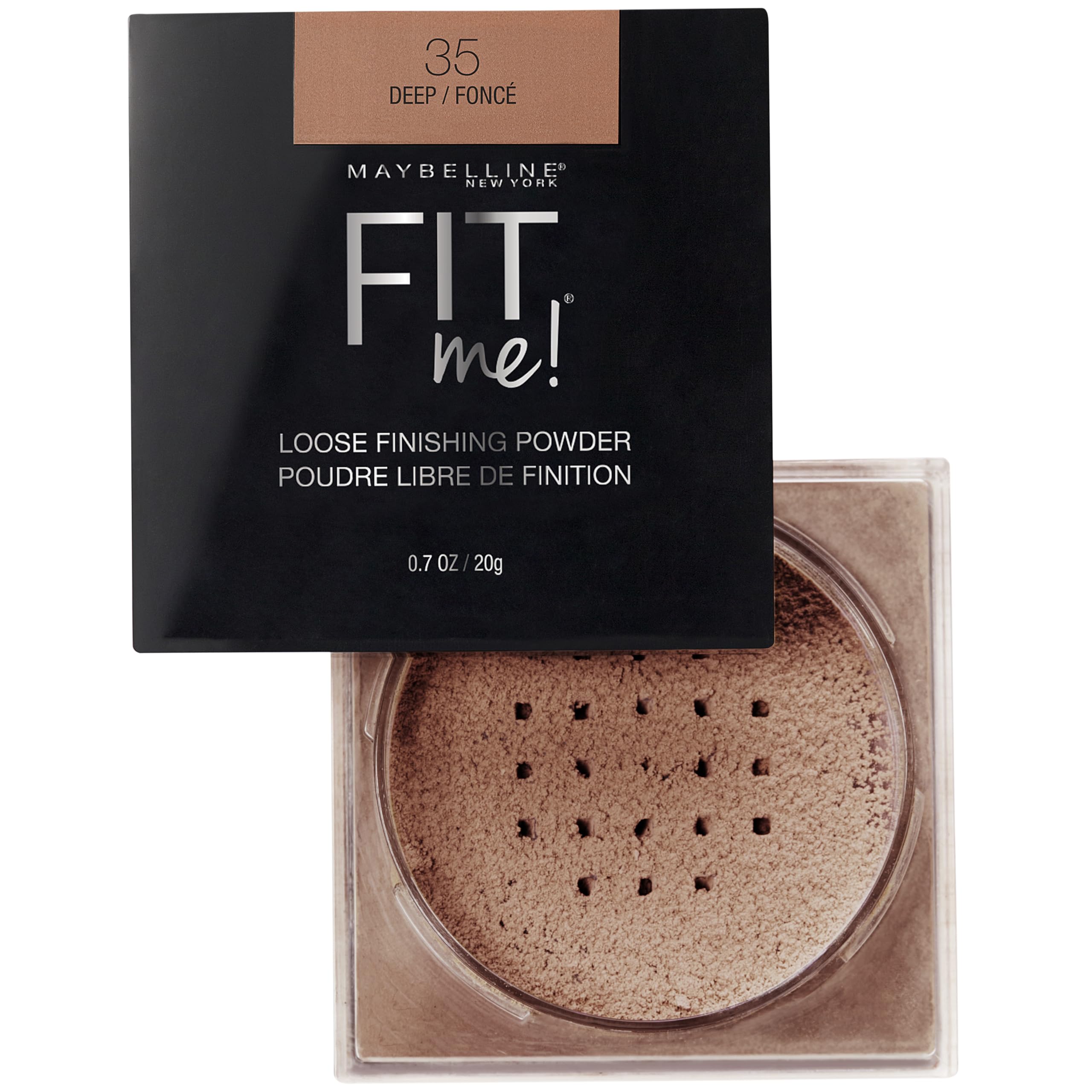 Maybelline Fit Me Poudre Libre, application rapide pour un teint frais.
