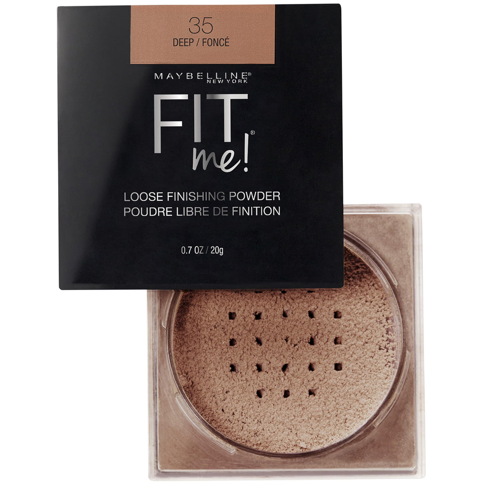 Maybelline Fit Me Poudre Libre, application rapide pour un teint frais.