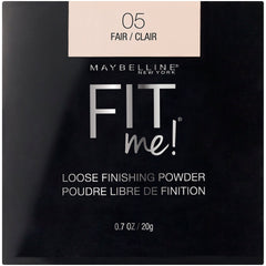 Maybelline Fit Me Poudre Libre Finissage: contrôle la brillance et offre un fini mat.