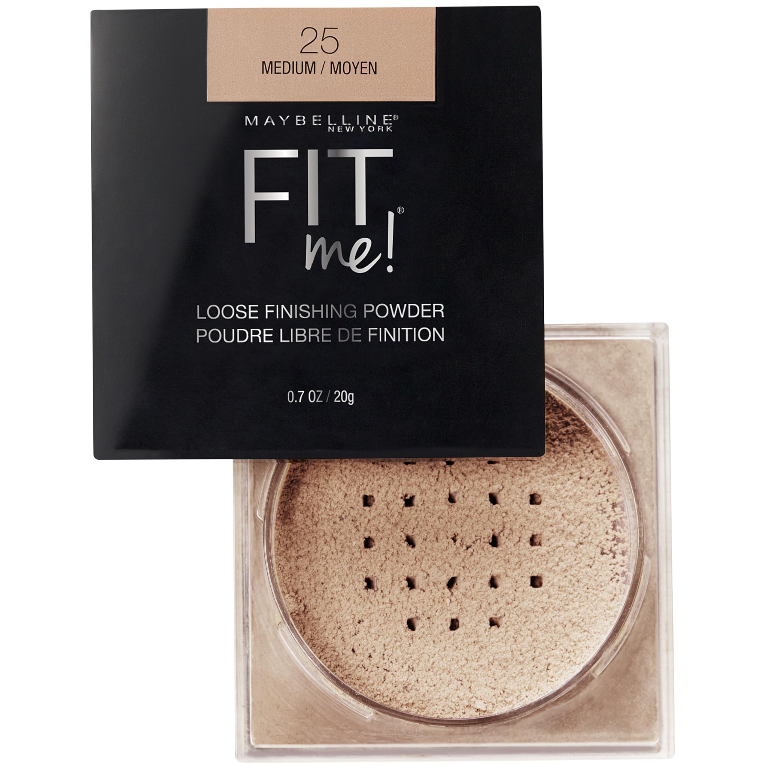 Maybelline Fit Me Poudre Libre – fixation du maquillage et fini mat