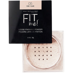 Maybelline Fit Me Poudre Libre: fixe le fond de teint et prolonge la tenue.