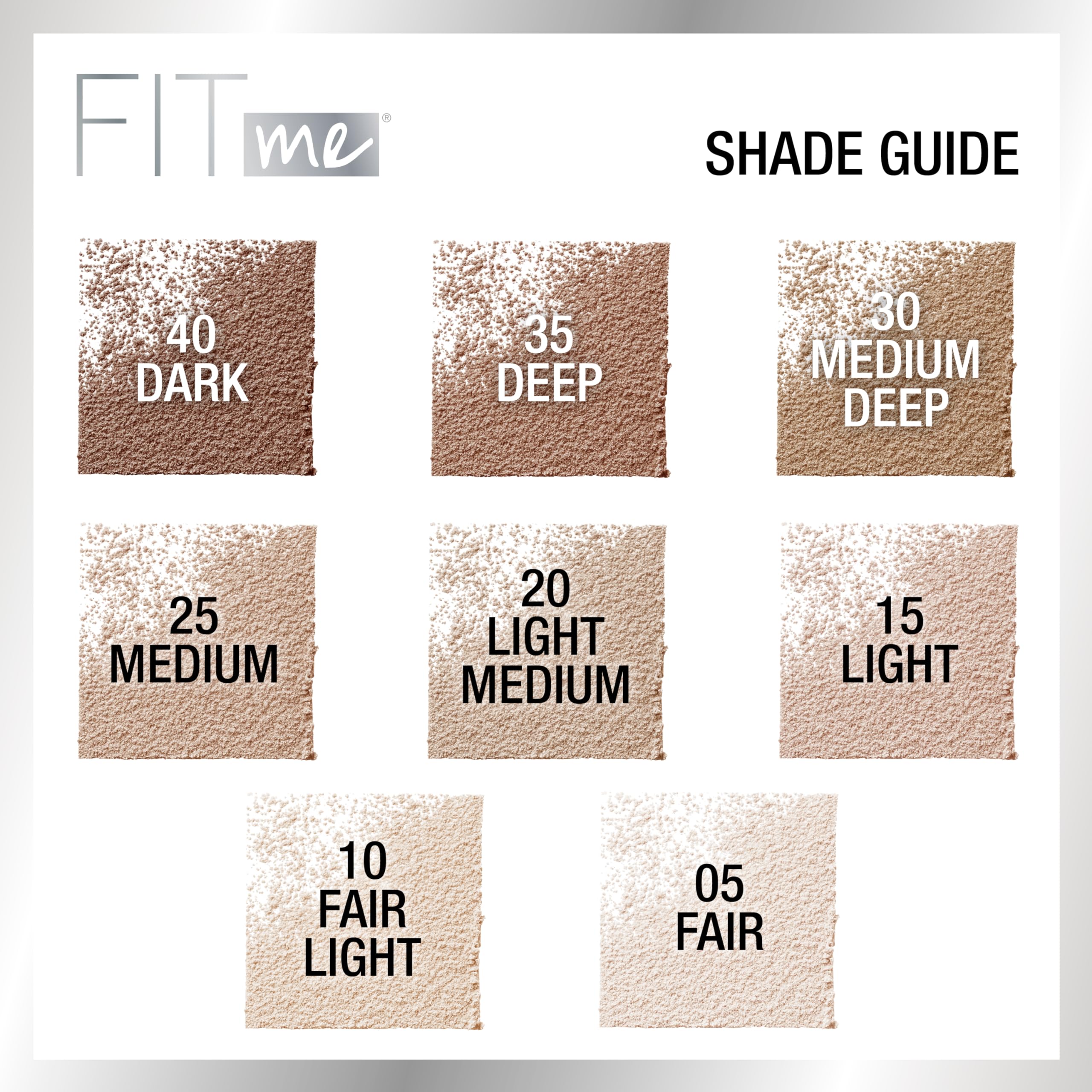 Maybelline Fit Me Poudre Libre, pinceau en action pour une application fluide.