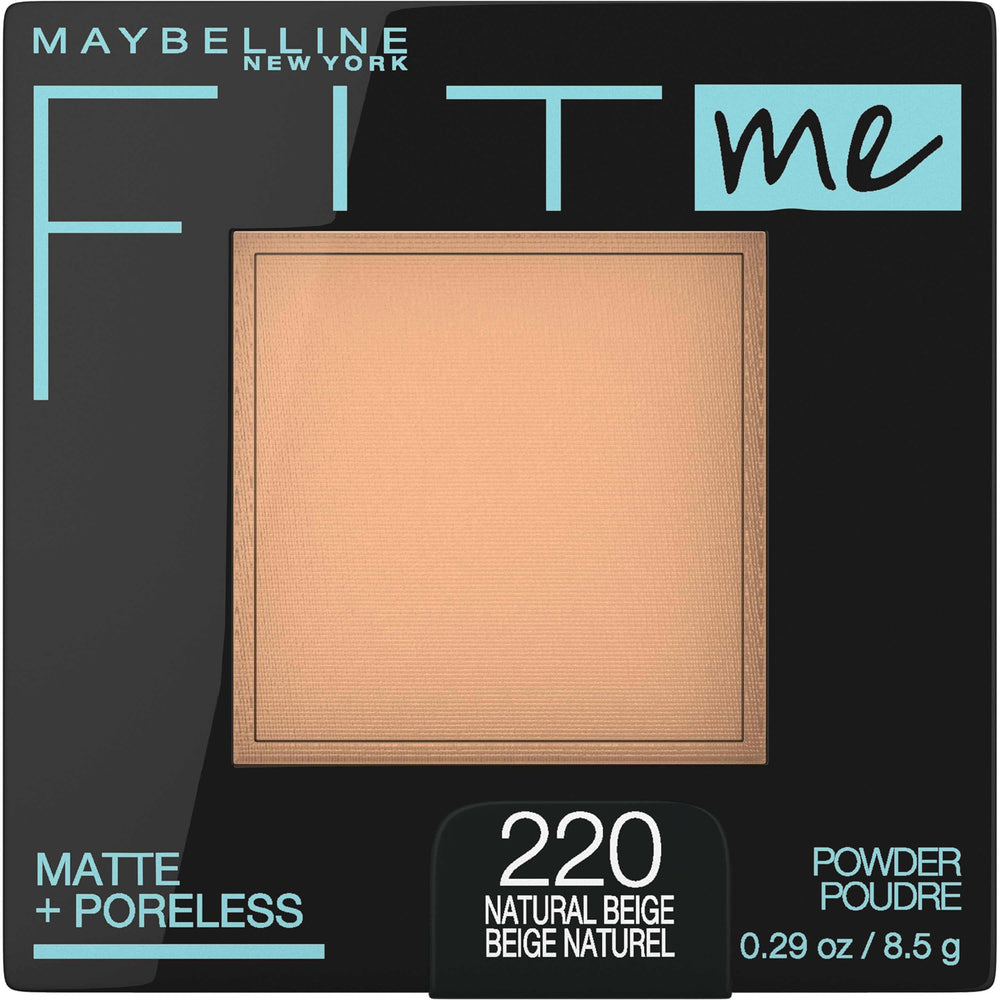 Poudre Maybelline Fit Me Pressée offre un fini mat et sans pores.